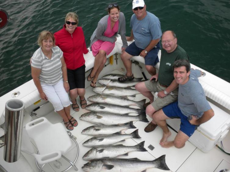 Cape Cod Charter Fish Vacation MA Boat Day Trip Family Party Deep Sea
